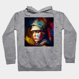 Powerful Medieval Warrior Woman #2 Hoodie